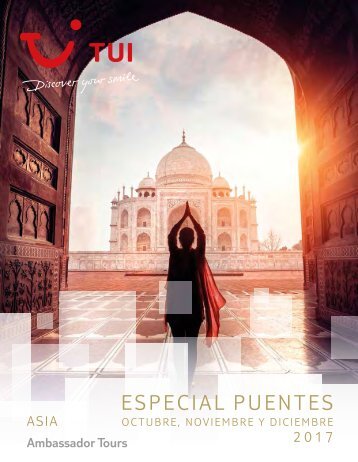 Catálogo TUI Viajes Puentes 2017