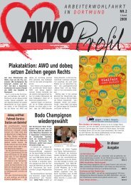 AWO und dobeq setzen Zeichen gegen Rechts - AWO Dortmund