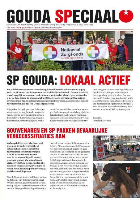 Lees hier wat de SP voor Gouda doet