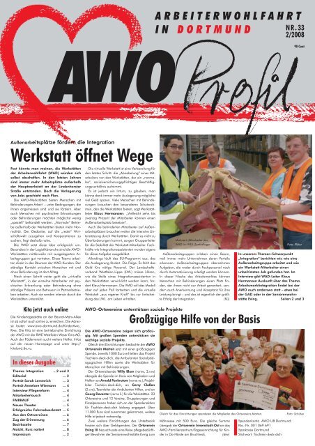 Ausgabe 33 2/2008 - AWO Dortmund