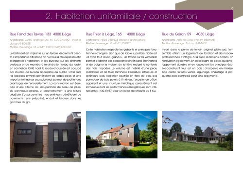 Brochure du Prix de l'Urbanisme 2011