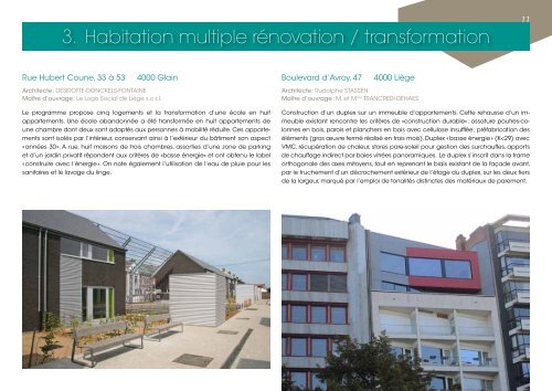 Brochure du Prix de l'Urbanisme 2011