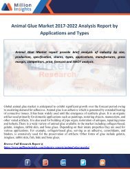 Animal Glue Market 2017-2022