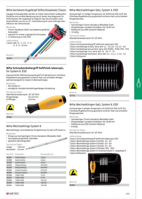 Wetec Hauptkatalog 2023