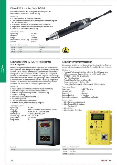 Wetec Hauptkatalog 2023