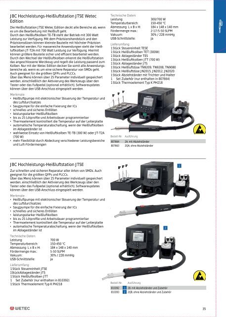 Wetec Hauptkatalog 2023