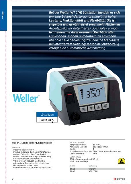 Wetec Hauptkatalog 2023