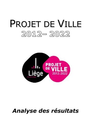 Projet de Ville 2012-2002 : Analyse et résultats