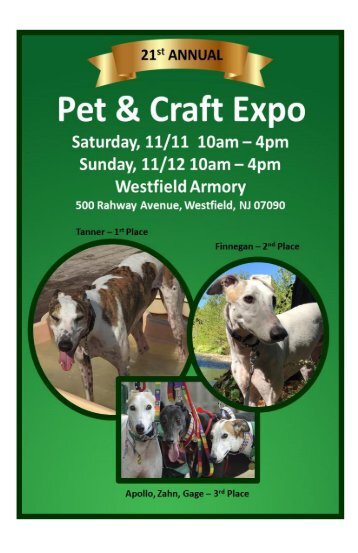 2017 Pet and Craft Expo Program