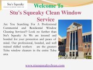 Commercial Window Cleaning Services Tulsa