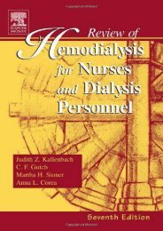 FREE [DOWNLOAD] Review of Hemodialysis for Nurses and Dialysis Personnel (Review of Hemodialysis for Nurses   Dialysis Personnel) Judith Z. Kallenbach For Kindle