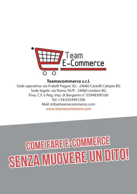 Brochure Teamecommerce