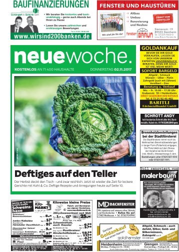 02.11.2017 Neue Woche