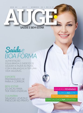 REVISTA AUGE - EDIÇÃO 24 - SAÚDE E BEM-ESTAR