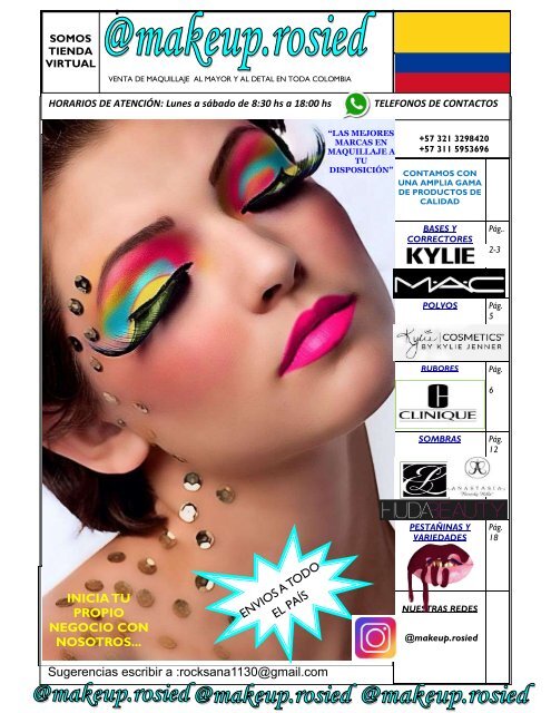 Makeup cat listo rosied comprimido 2