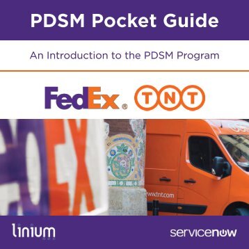 FedEx TNT PDSM Program Pocket Guide