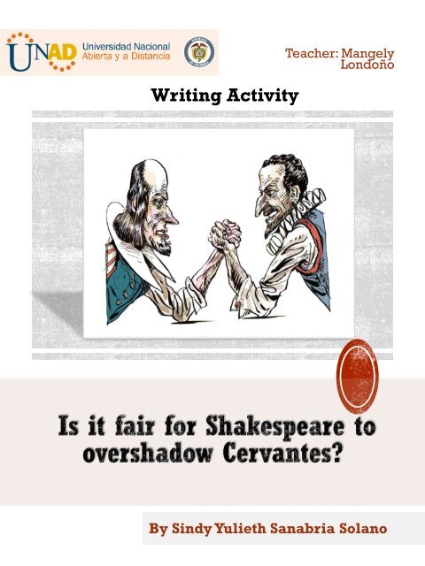 SHAKESPEARE VS CERVANTES