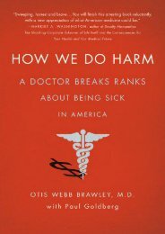 [PDF] How We Do Harm: A Doctor Breaks Ranks About Being Sick in America - All Ebook Downloads