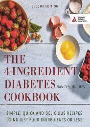 Online Book The 4-Ingredient Diabetes Cookbook: Simple, Quick and Delicious Recipes Using Just Four Ingredients or Less! - All Ebook Downloads