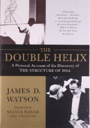 [PDF] The Double Helix: A Personal Account of the Discovery of the Structure of DNA - All Ebook Downloads
