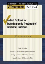 PDF Unified Protocol for Transdiagnostic Treatment of Emotional Disorders: Workbook (Treatments That Work) - All Ebook Downloads