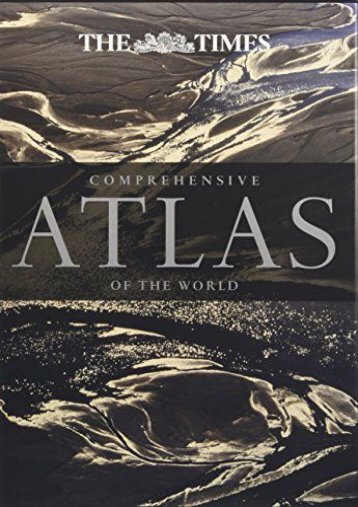 [PDF] The Times Comprehensive Atlas of the World (The Times Atlases) - All Ebook Downloads