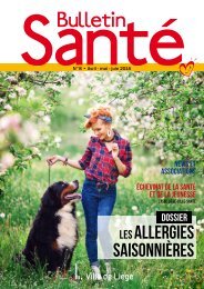 Bulletin santé N°8 - Les allergies saisonnières