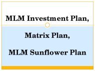 Auto Filling Plan, Breakaways Plan, Tri-Binary Plan, MLM Stair Step, MLM Help Plan, MLM Board Plan