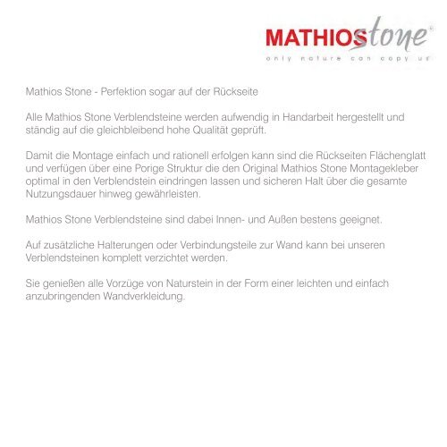 Mathios Stone Masterbrick khaki