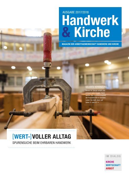 Magazin Handwerk und Kirche 2017/18