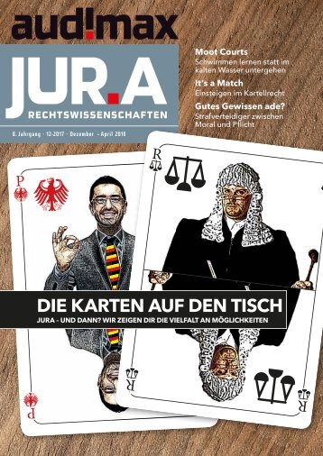 audimax JUR.A 12/2017: Das Karrieremagazin für Rechtswissenschaften