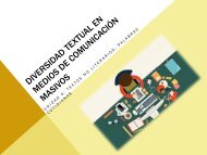 Diversidad textual en medios de comunicacion