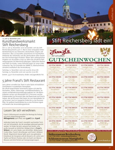 wasistlos Bad Füssing Magazin November 2016