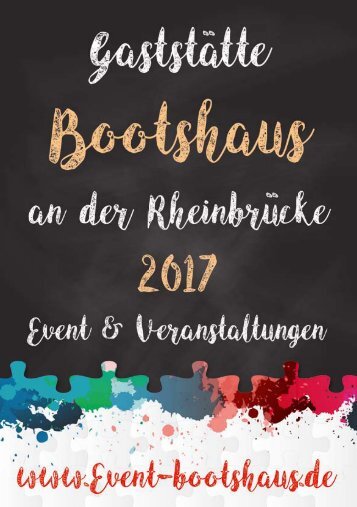 Bootshaus News2017