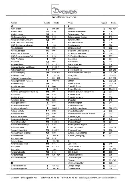 Gesamtkatalog