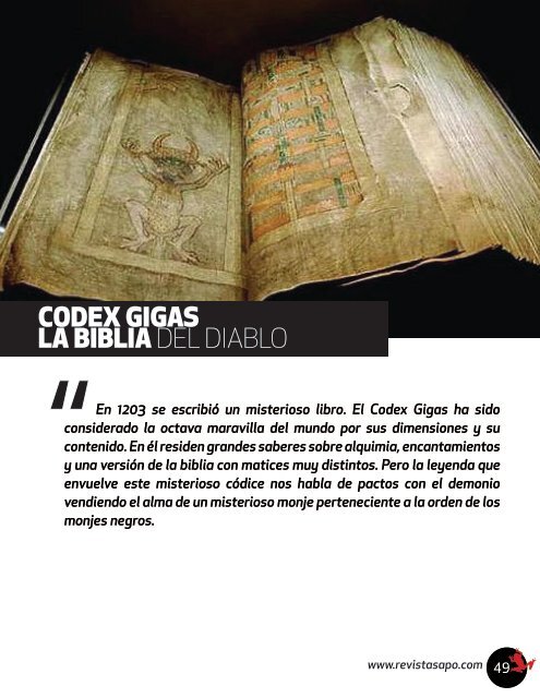 REVISTA SAPO MISTERIO 01