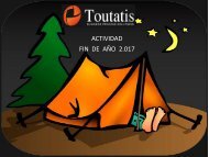 Actividad Fin de Año Toutatis 2017