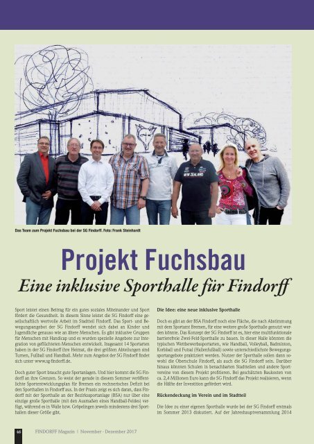 FINDORFF Magazin | November-Dezember 2017