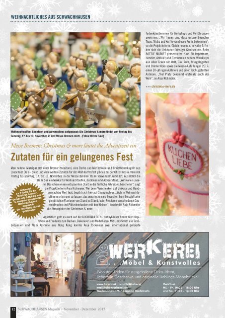 SCHWACHHAUSEN Magazin | November-Dezember 2017