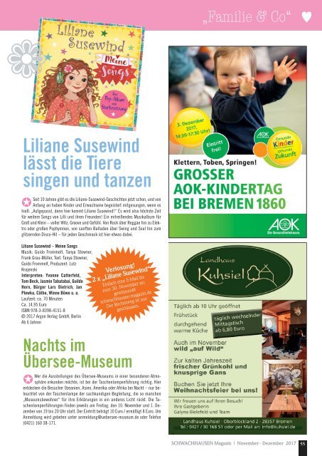 SCHWACHHAUSEN Magazin | November-Dezember 2017