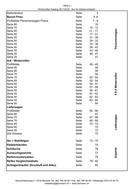 Winterreifenkatalog 17-18