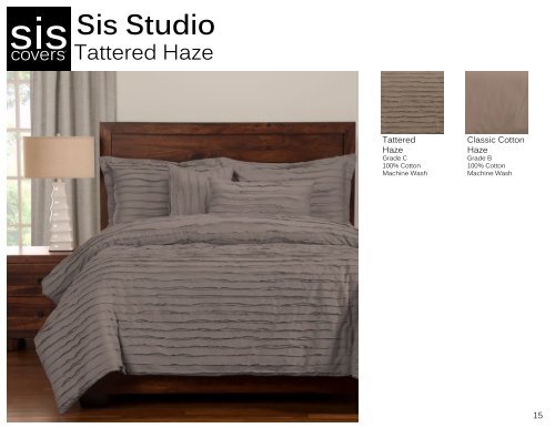 Sis Studio Solid Bedding Collections_Spring2017