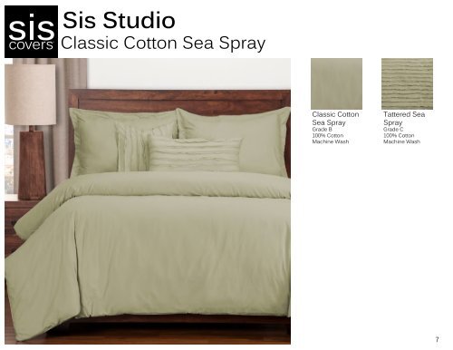 Sis Studio Solid Bedding Collections_Spring2017