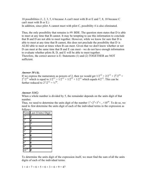 GMAT-Math