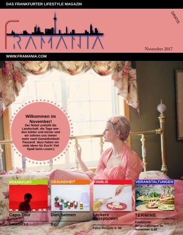 Framania Magazin Ausgabe November 2017