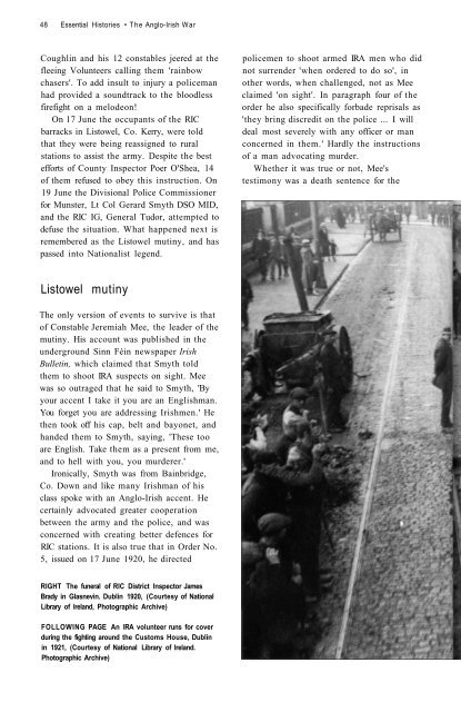 Osprey - Essential Histories 065 - The Anglo-Irish War 1913-1922