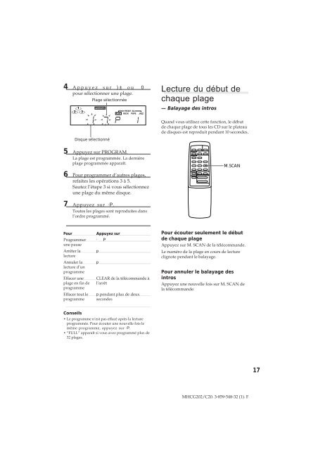 Sony MHC-C20 - MHC-C20 Istruzioni per l'uso Spagnolo