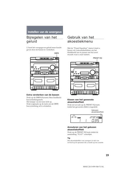 Sony MHC-C20 - MHC-C20 Istruzioni per l'uso Italiano