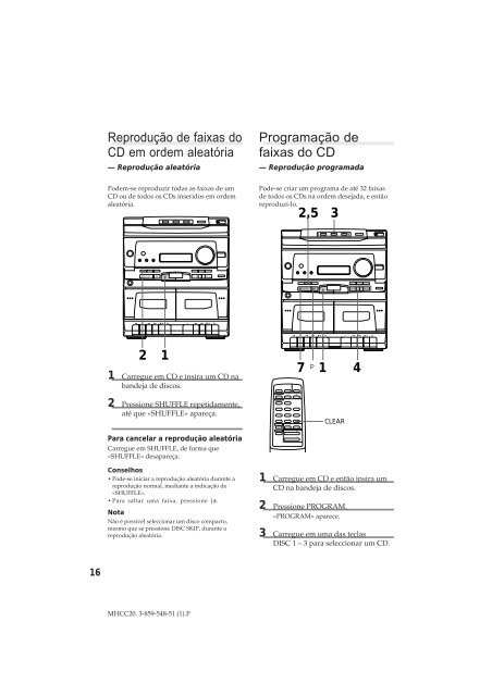 Sony MHC-C20 - MHC-C20 Istruzioni per l'uso Spagnolo