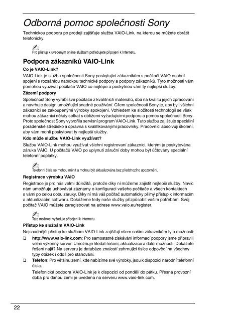 Sony VGN-NS31MT - VGN-NS31MT Documenti garanzia Slovacco